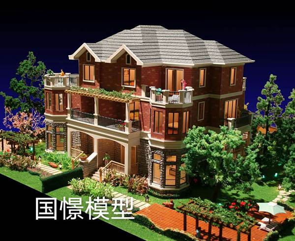 达日县建筑模型