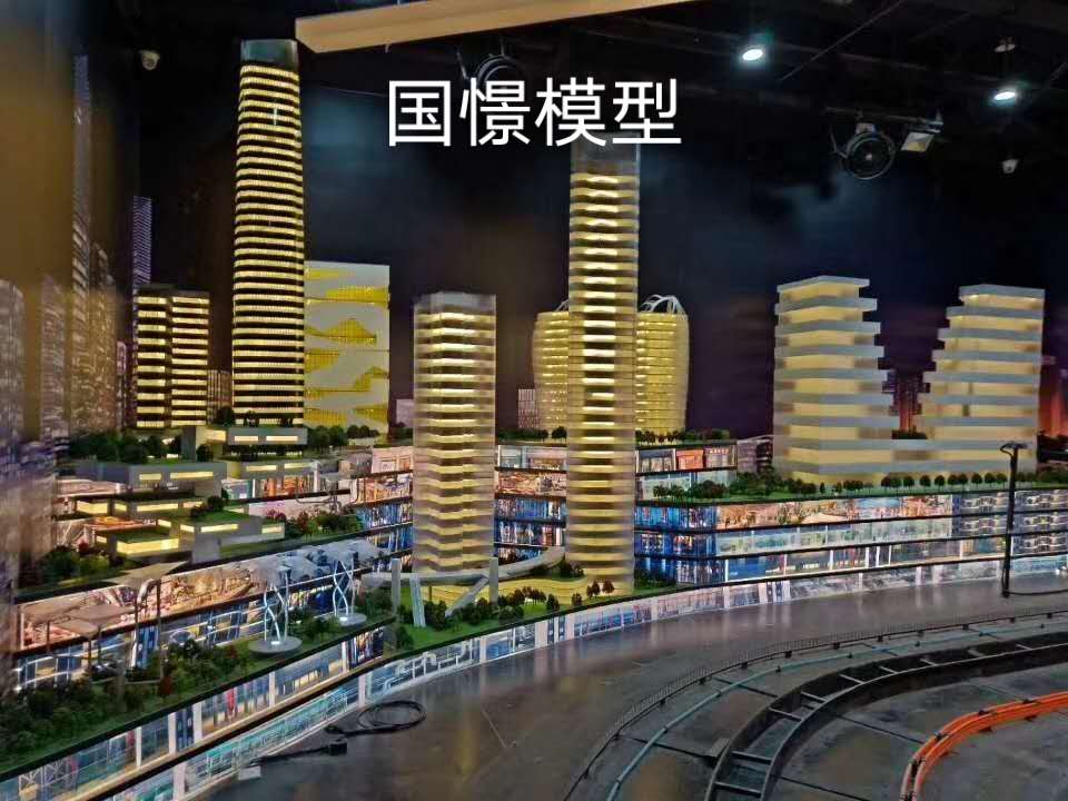 达日县建筑模型