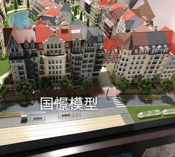 达日县建筑模型